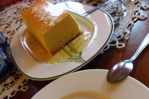 Desert flan cu nuca de cocos