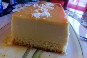 Desert flan cu nuca de cocos