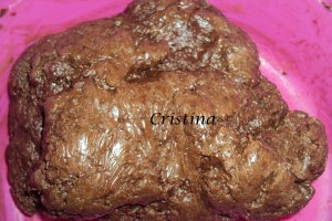 Desert prajitura grilaj cu branza si cacao