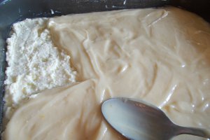 Desert prajitura cu branza dulce