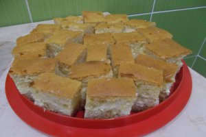 Desert prajitura cu branza dulce
