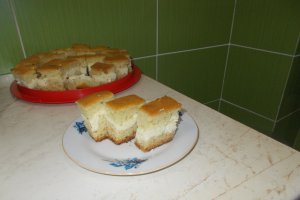 Desert prajitura cu branza dulce