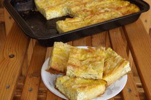 Aperitiv placinta creata cu urda si marar