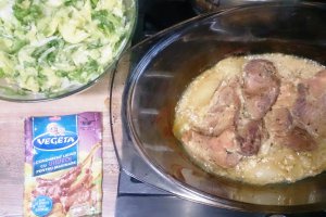 Pulpa de porc marinata cu Vegeta
