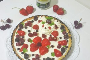 Desert tarta cu cocos si ciocolata alba