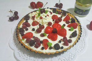 Desert tarta cu cocos si ciocolata alba