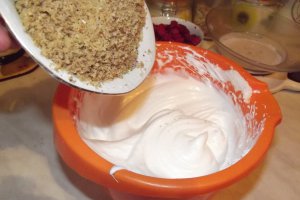 Desert prajitura delicioasa zmeura