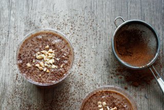 Milkshake cu banane si finetti pentru a indeparta stresul