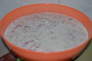Desert inghetata de trandafiri
