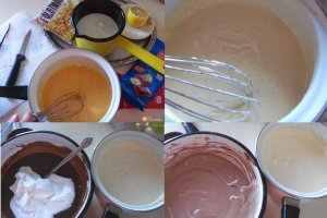 Desert tort de inghetata cu alune
