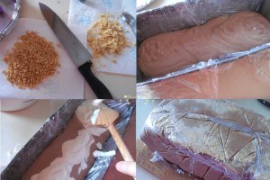 Desert tort de inghetata cu alune