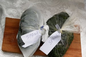 Spanac pentru iarna