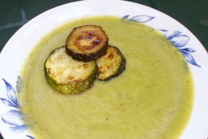 Supa-crema de zucchini