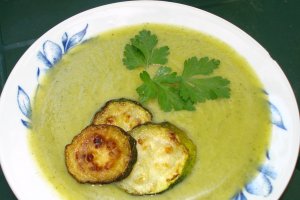 Supa-crema de zucchini