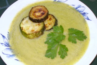 Supa-crema de zucchini