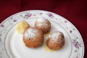 Desert inghetata cu ciocolata si mango