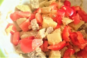 Salata picanta cu carne de vita