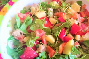 Salata picanta cu carne de vita