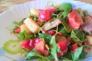Salata picanta cu carne de vita