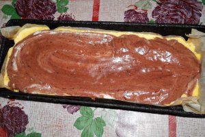 Desert pandispan cu cirese si nuca