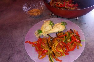 Legume soté la tigaie