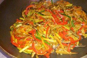Legume soté la tigaie