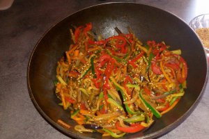 Legume soté la tigaie