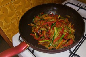 Legume soté la tigaie