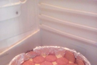 Înghetata de pepene galben cu biscuiti