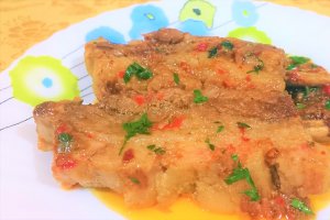 Costita de purcel la tigaie