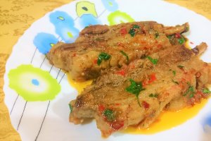 Costita de purcel la tigaie