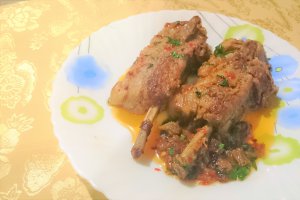 Costita de purcel la tigaie