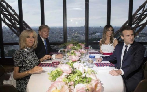 Cină prezidențială în Turnul Eiffel