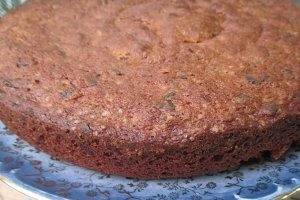 Desert prajitura cu banane si crema de branza