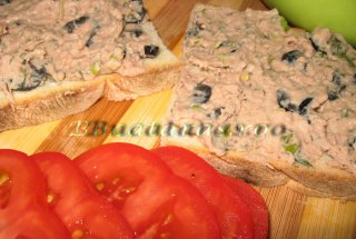 Pasta de ton cu masline
