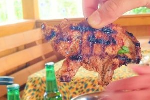 Friptura tiganeasca de porc- la gratar