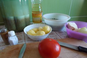 Bors de legume, dres cu smantana