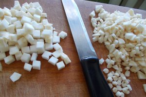 Bors de legume, dres cu smantana