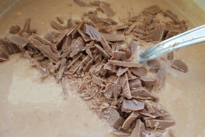 Desert inghetata cu ciocolata