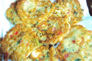 Aperitiv pancakes cu dovlecei