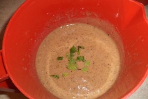 Desert inghetata de banane si ciocolata