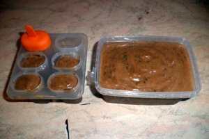 Desert inghetata de banane si ciocolata