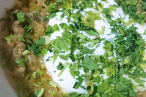 Salata de vinete, cu iaurt grecesc si susan