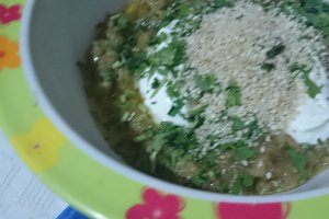 Salata de vinete, cu iaurt grecesc si susan