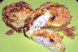 Dovlecei pane umpluti cu carne