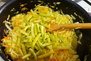 Mancare de legume cu orez