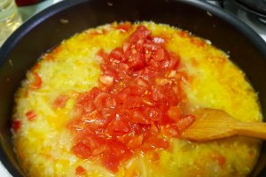 Mancare de legume cu orez