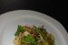 Salata de ananas macerata in suc de lime, stil ceviche acompaniata de palmito, pui si salata verde-0