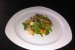 Salata de ananas macerata in suc de lime, stil ceviche acompaniata de palmito, pui si salata verde-3