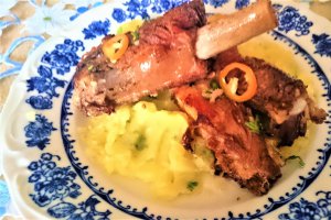 Costita de porc cu cidru si salvie la slow cooker Crock-Pot